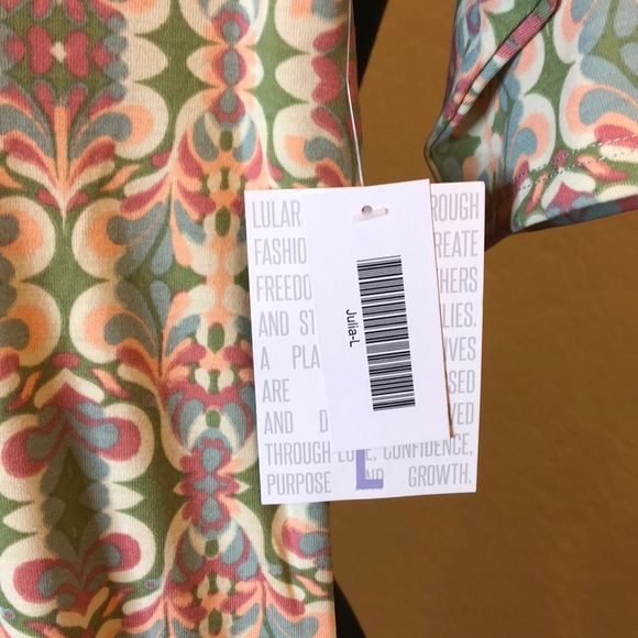 LuLaRoe Julia Dress - Picture 3 of 6